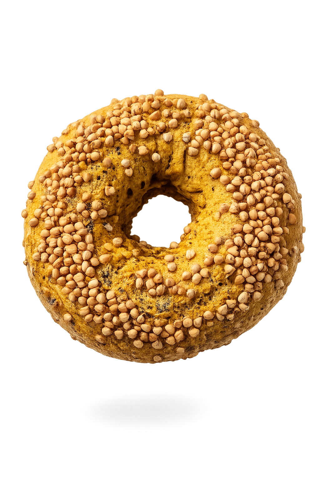 Bagel de cúrcuma y pimienta