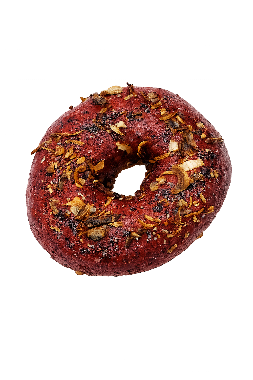 Bagel de Remolacha y cebolla